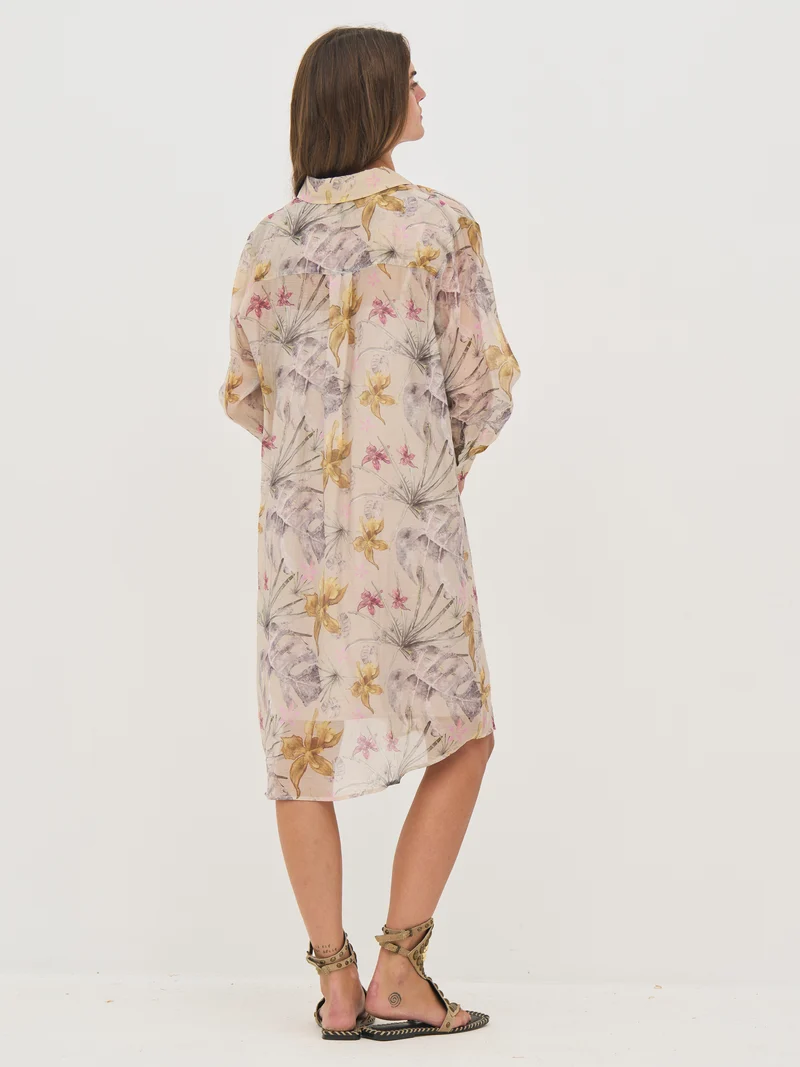 DREA Kleid - Bone mix