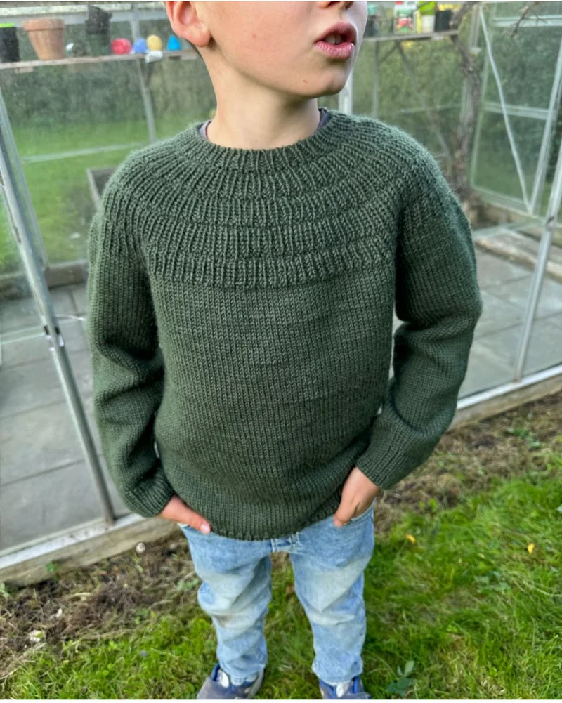 Anleitung Ankers Pullover, PetiteKnit