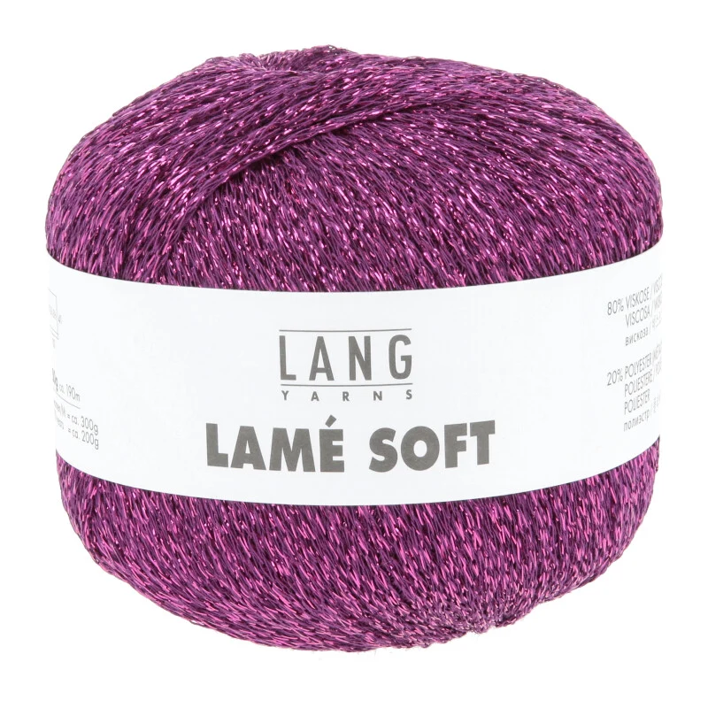 lang yarns lame soft