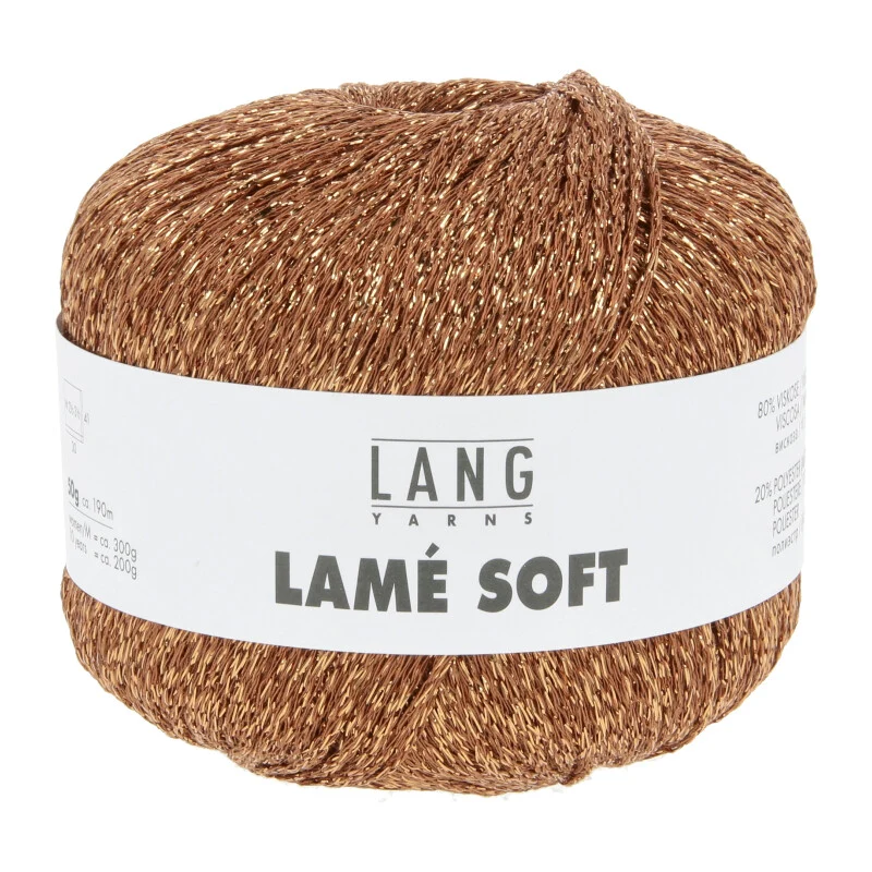 lang yarns lame soft