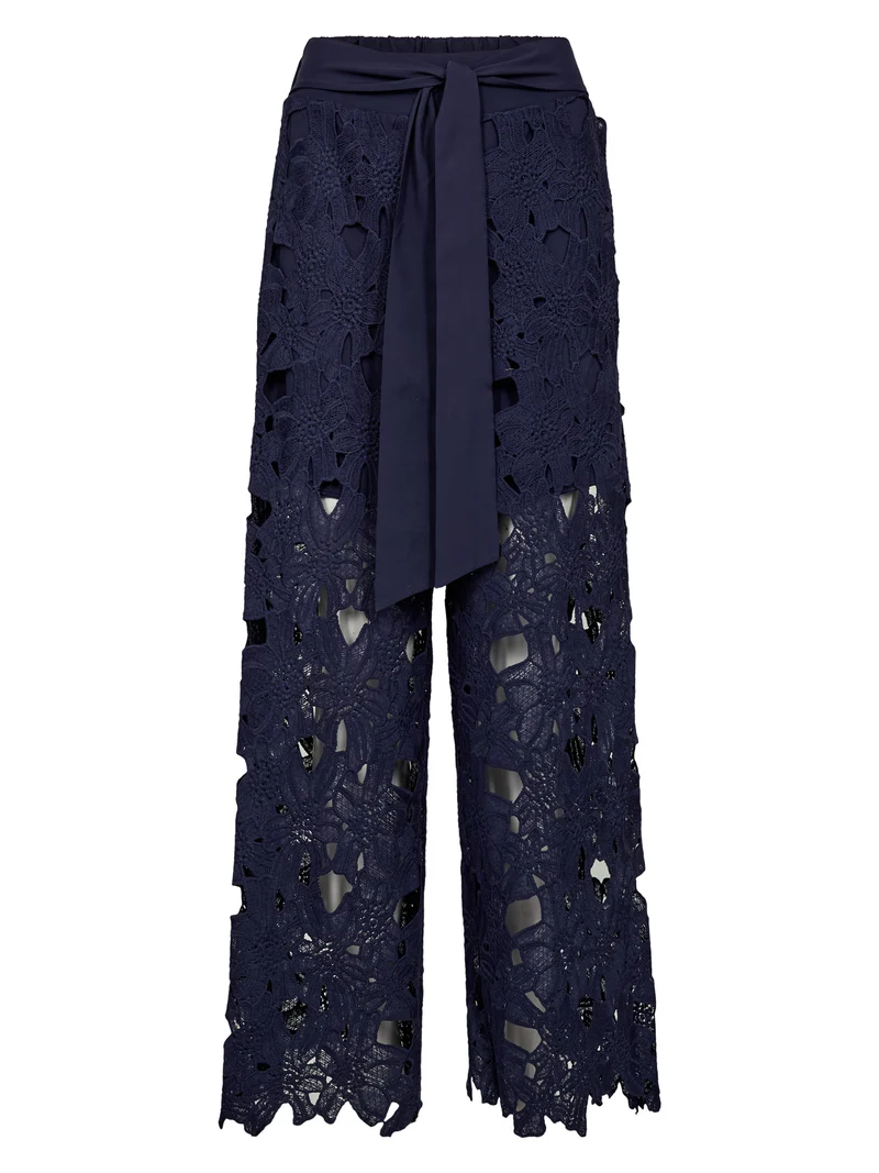 DECIA Spitzenhose - Navy