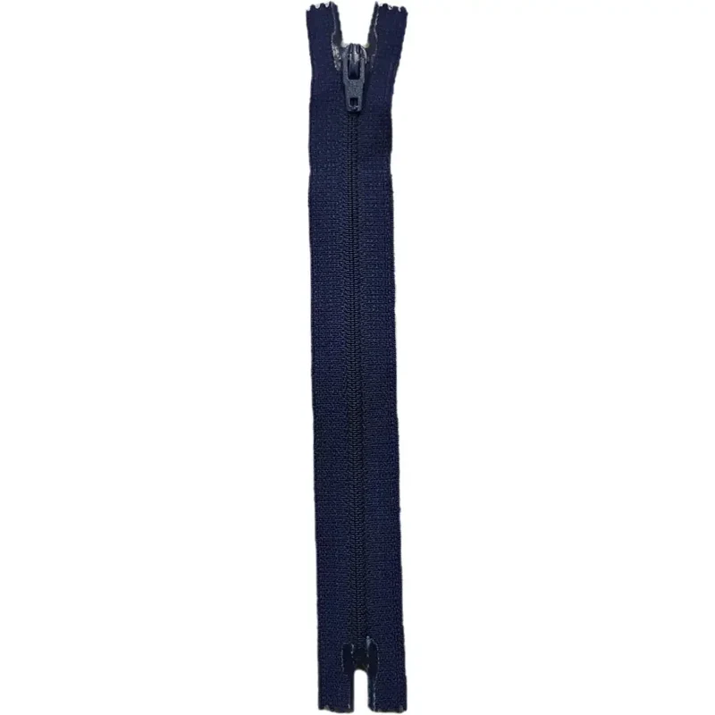 Opti Reißverschluss | nicht teilbar | 18 cm dunkelblau