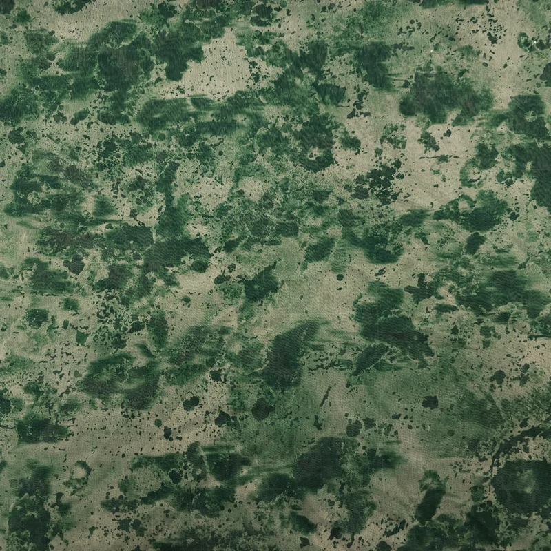 Chiffon grün Batik-Muster