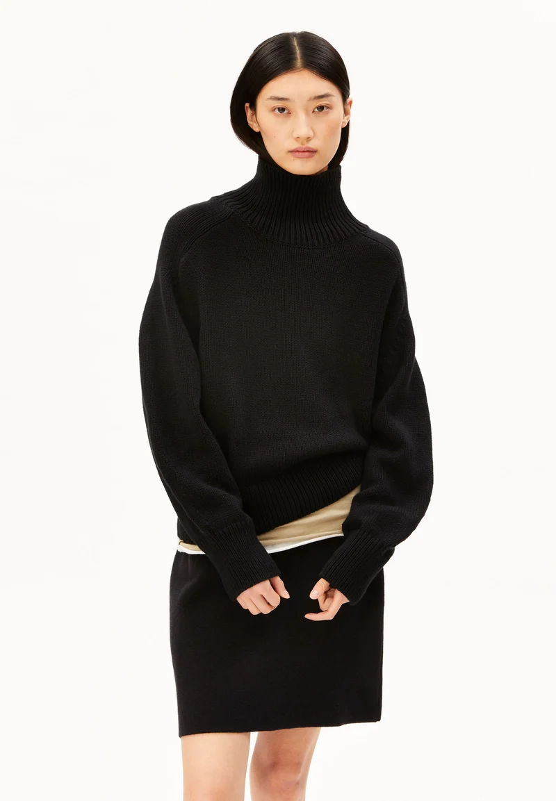 WINTER-BAUMWOLL-STRICKPULLOVER