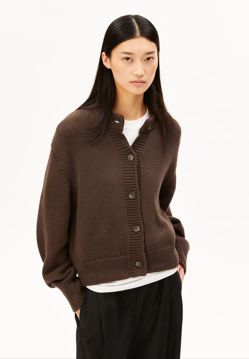 WINTER-BAUMWOLL-STRICKJACKE