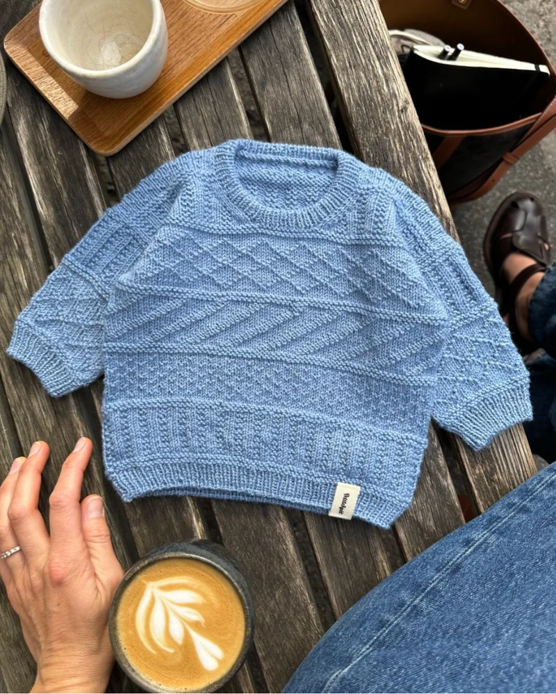 Anleitung Storm Sweater Baby, PetiteKnit
