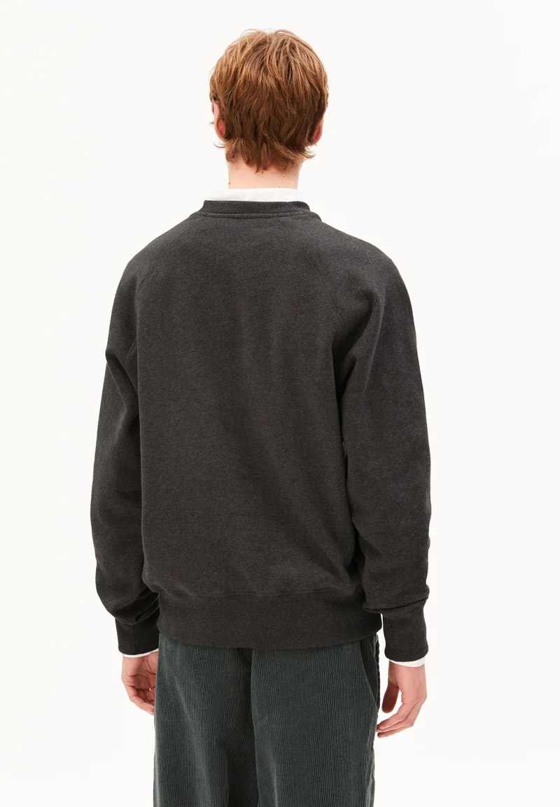 ICONIC Å MELANGE SWEATSHIRT | steel melange