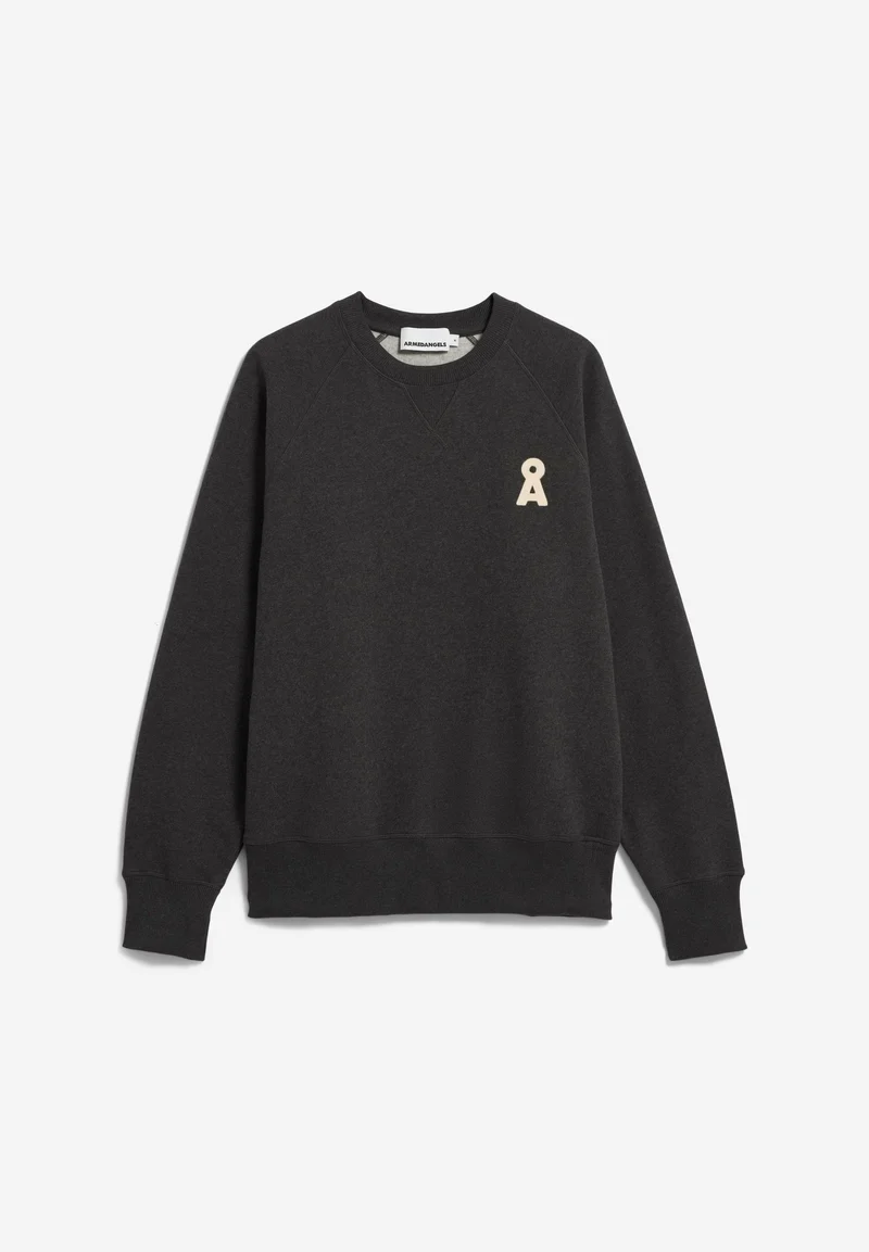 ICONIC Å MELANGE SWEATSHIRT | steel melange