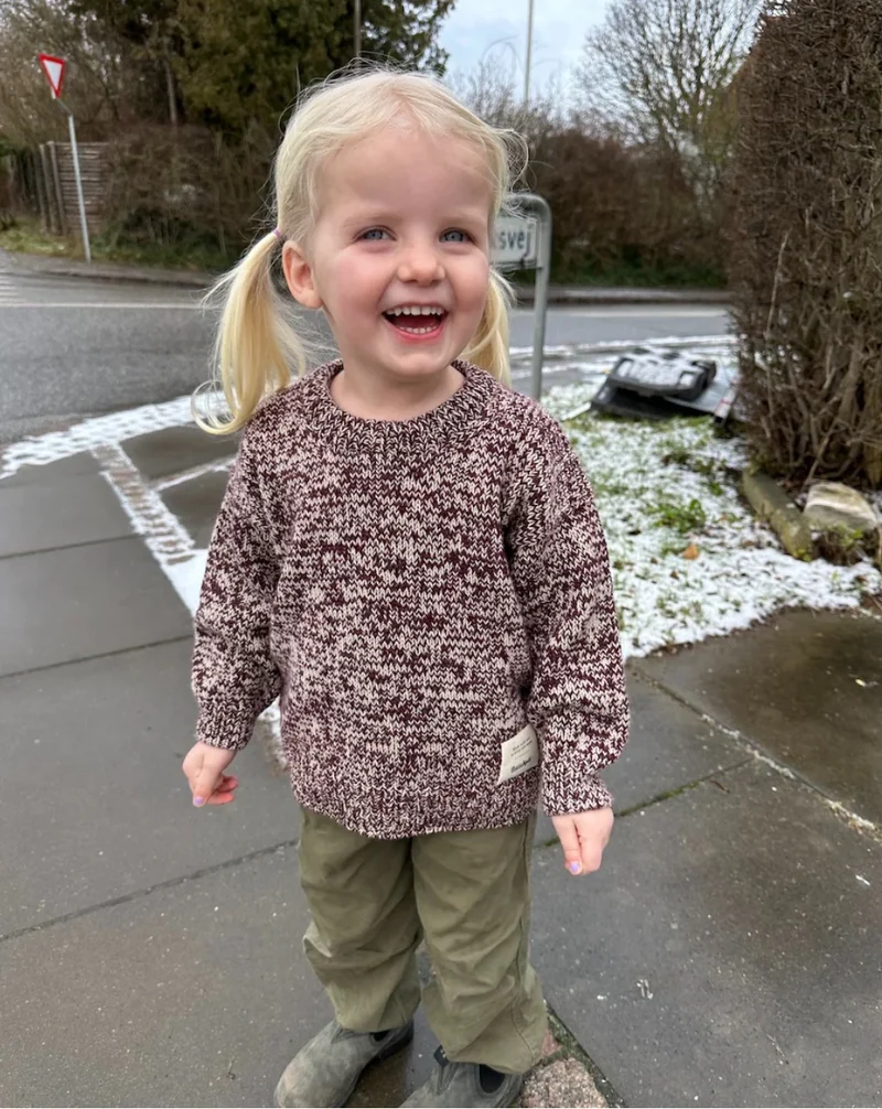 Anleitung Melange Sweater Junior, PetiteKnit