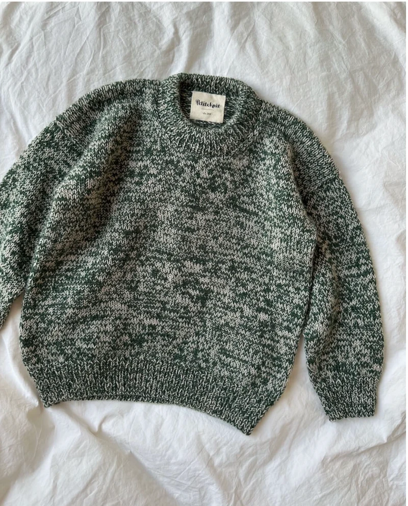 Anleitung Melange Sweater Junior, PetiteKnit
