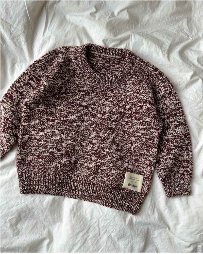 Anleitung Melange Sweater Junior, PetiteKnit