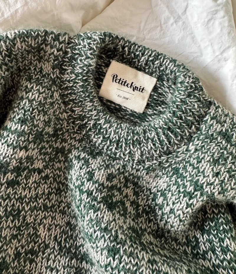 Anleitung Melange Sweater Junior, PetiteKnit