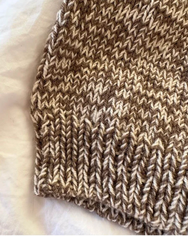 Anleitung Melange Sweater Baby, PetiteKnit
