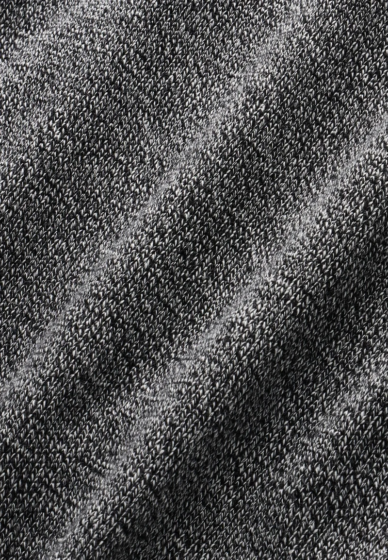 MOULINÉ STRICKLANGARMPOLO | black-oatmilk