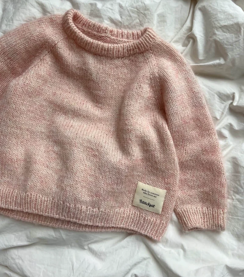 Label "Made by someone who loves me" Baumwolle, PetiteKnit