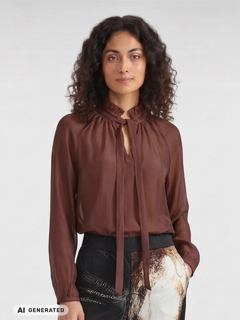ELLY Hemd - Burgundy