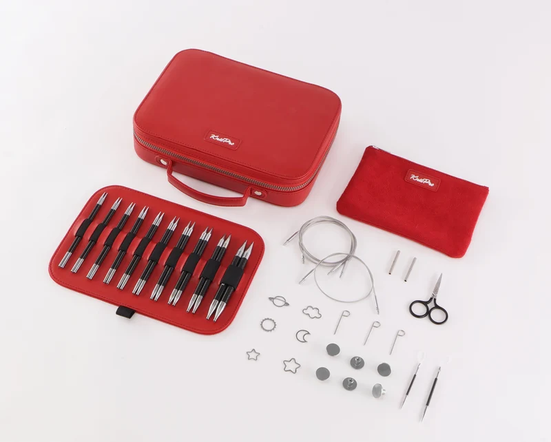 knit pro karbonz Élan Premium-Geschenkset