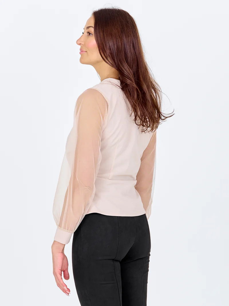 BAO Bluse - Bone