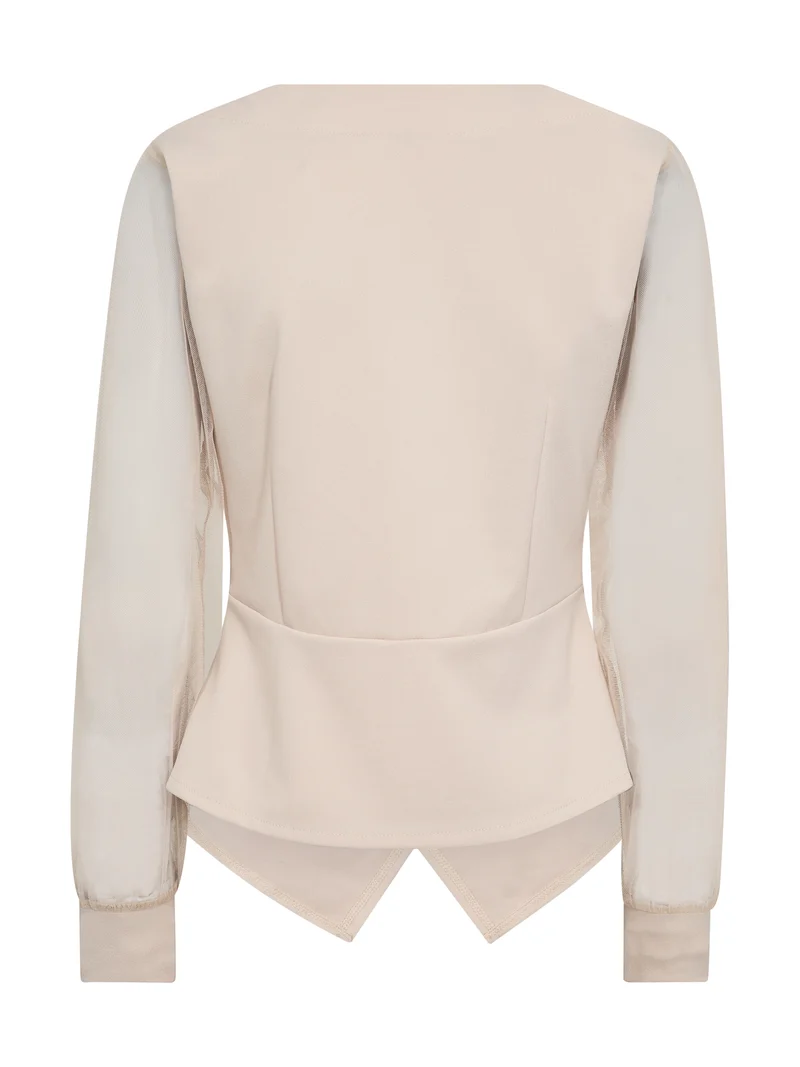 BAO Bluse - Bone