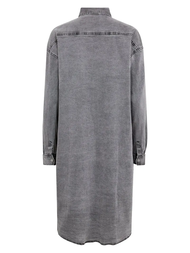 TAIA Jeanskleid - Grey mix