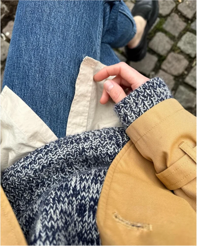 Anleitung Melange Sweater, PetiteKnit