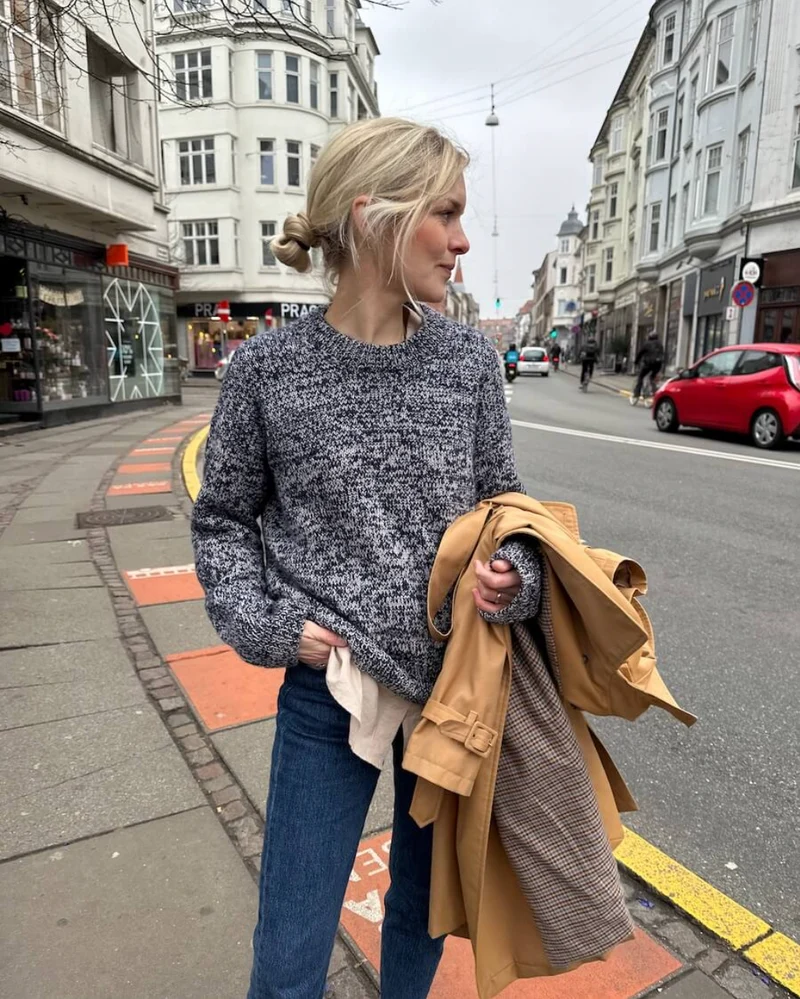 Anleitung Melange Sweater, PetiteKnit
