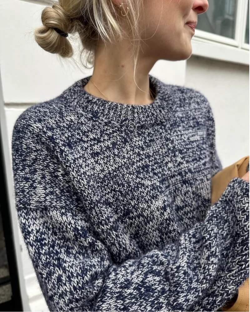 Anleitung Melange Sweater, PetiteKnit
