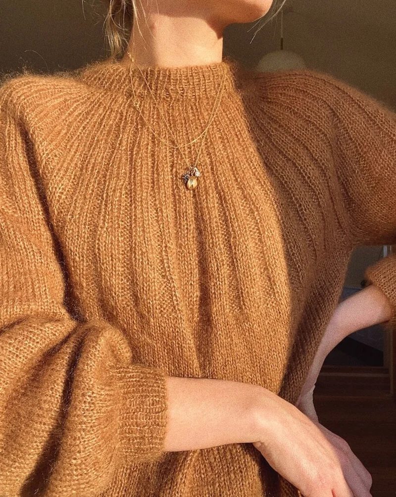 Strickset Sunday Sweater Mohair Edition, PetiteKnit