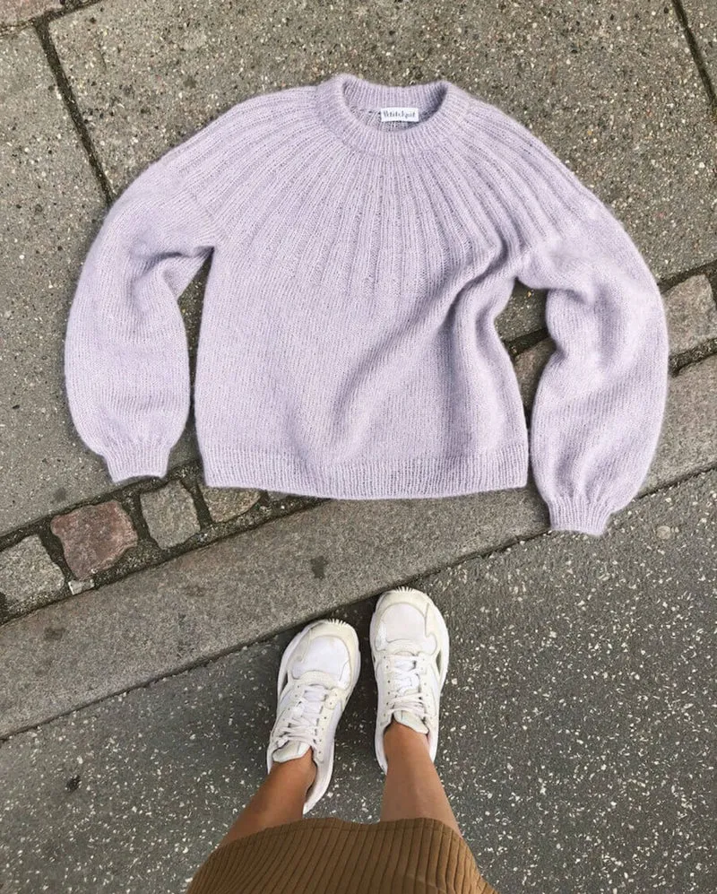 Strickset Sunday Sweater Mohair Edition, PetiteKnit