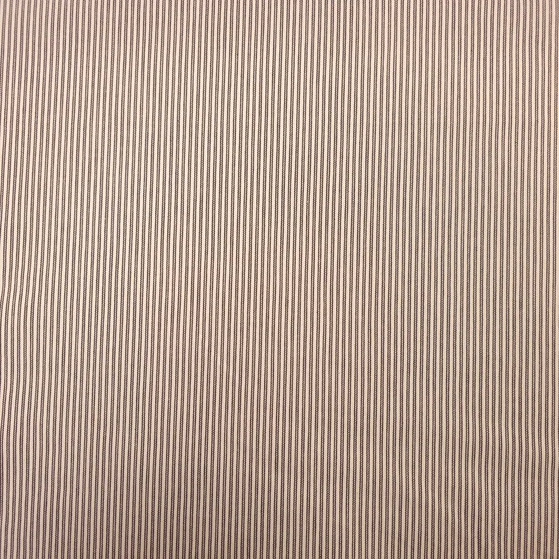 Baumwollstoff gestreift schwarz/creme