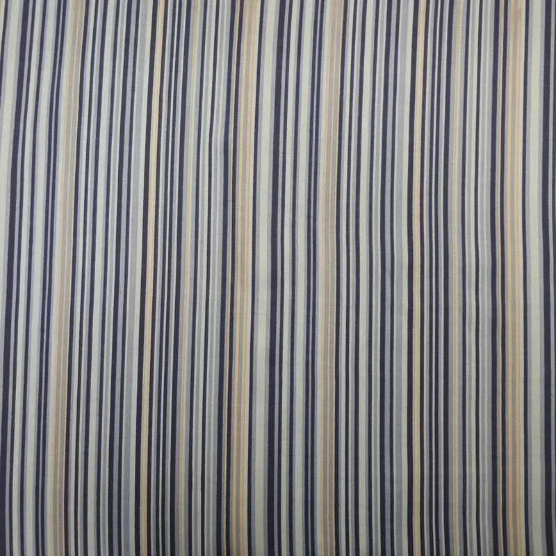 Baumwollstoff gestreift blau