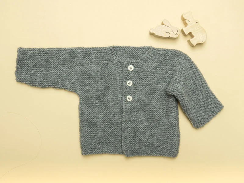 Strickset Como Jäckchen (Kaschmir Version), Wooltwist