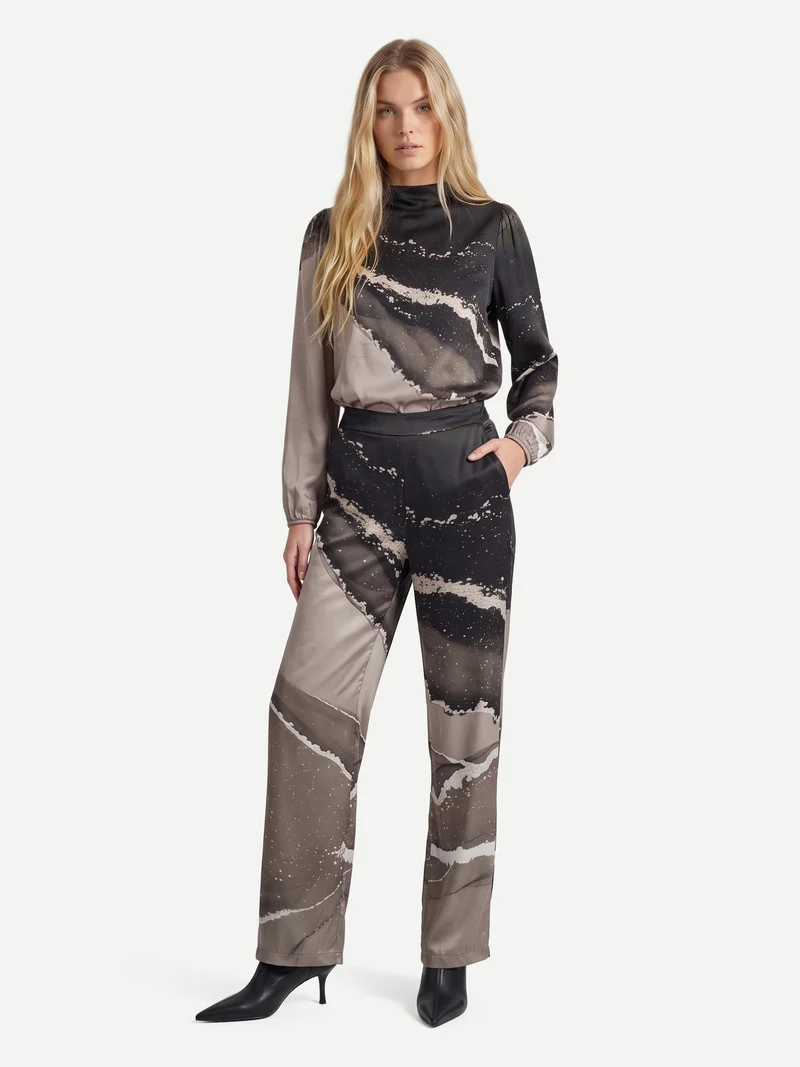 Fia Elina Hose - Cigar mix