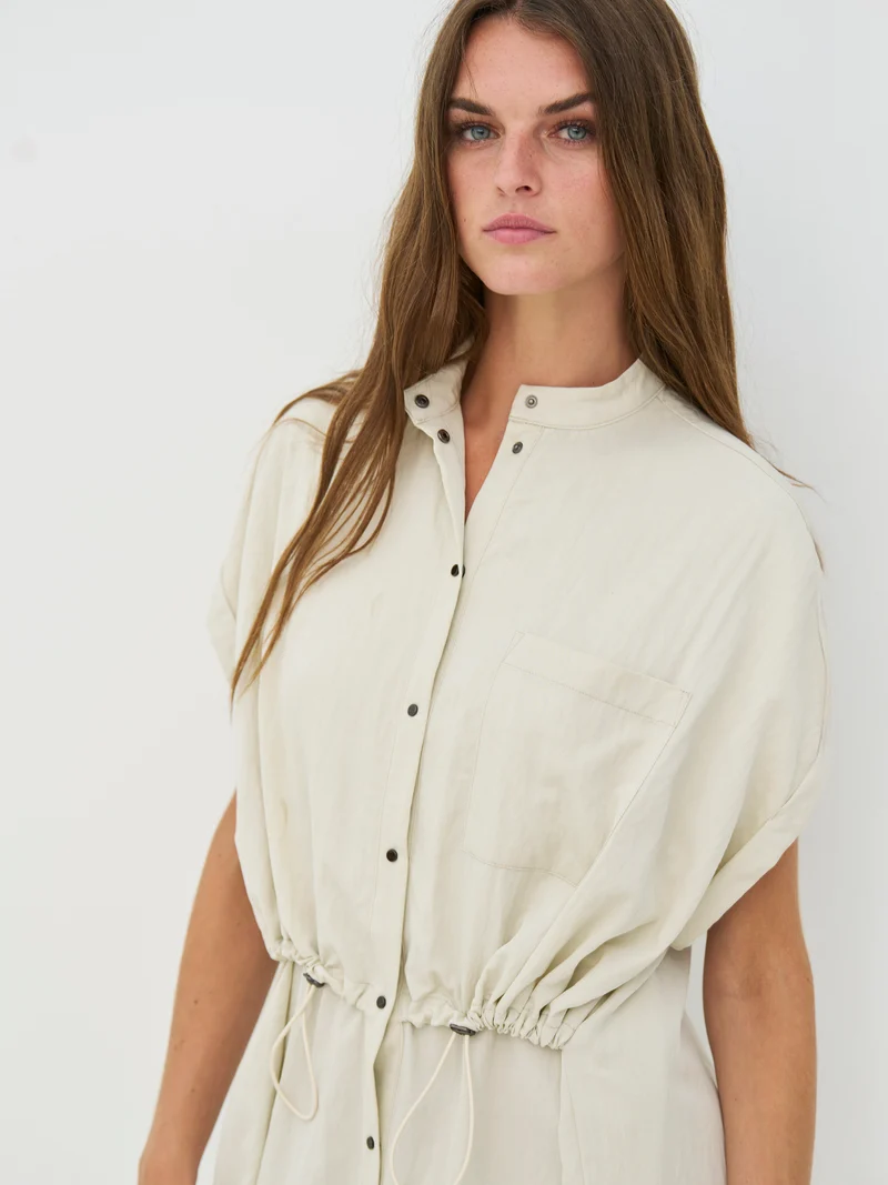 CANSU Kleid - Bone