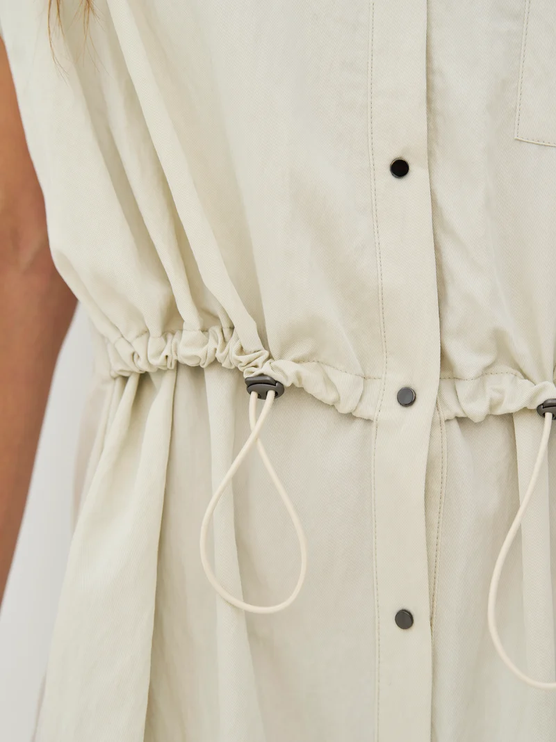 CANSU Kleid - Bone