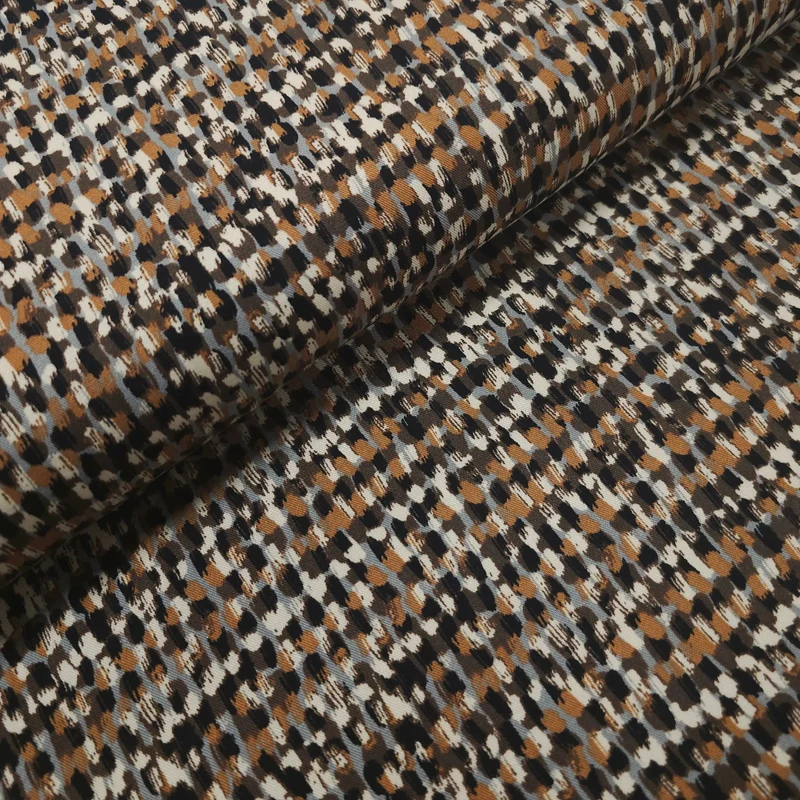 Viskose Twill sand abstrakt