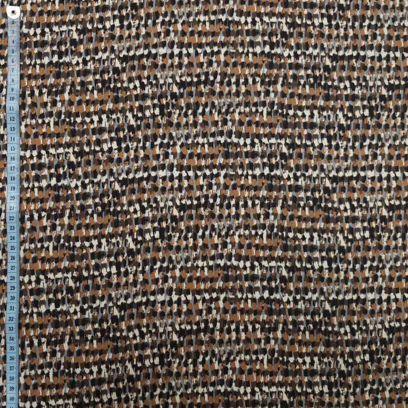 Viskose Twill sand abstrakt