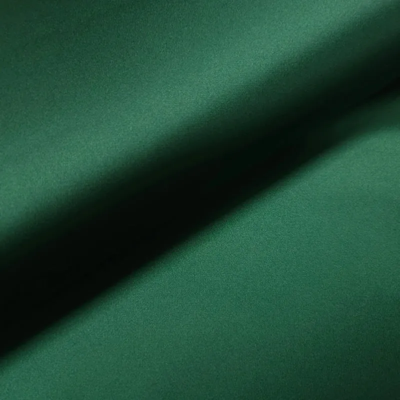 Premium Stretch Satin dunkelgrün