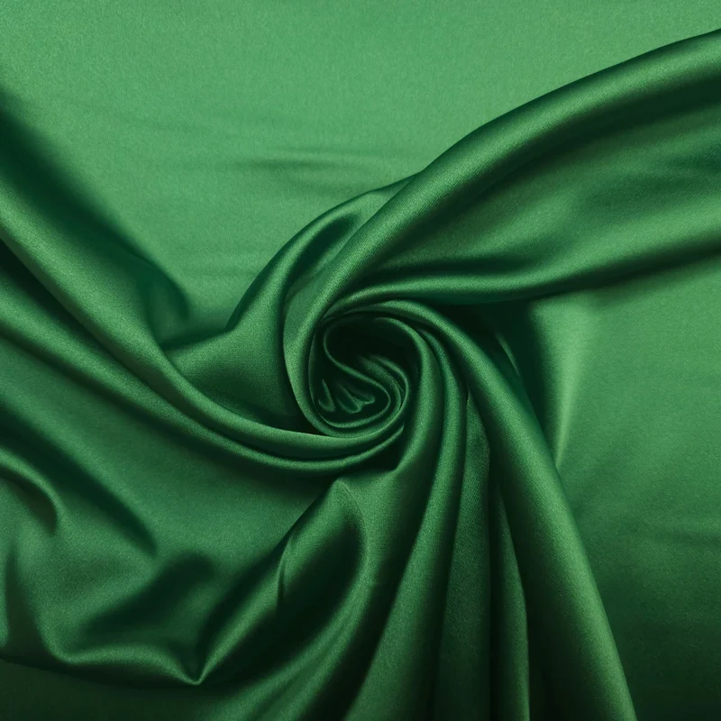 Premium Stretch Satin grün