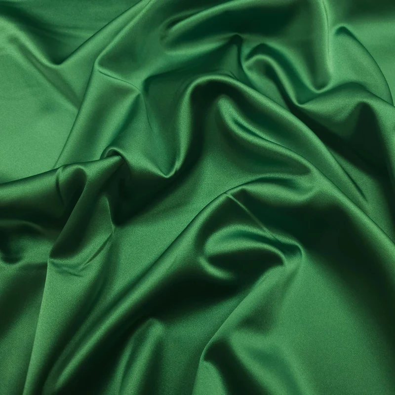 Premium Stretch Satin grün