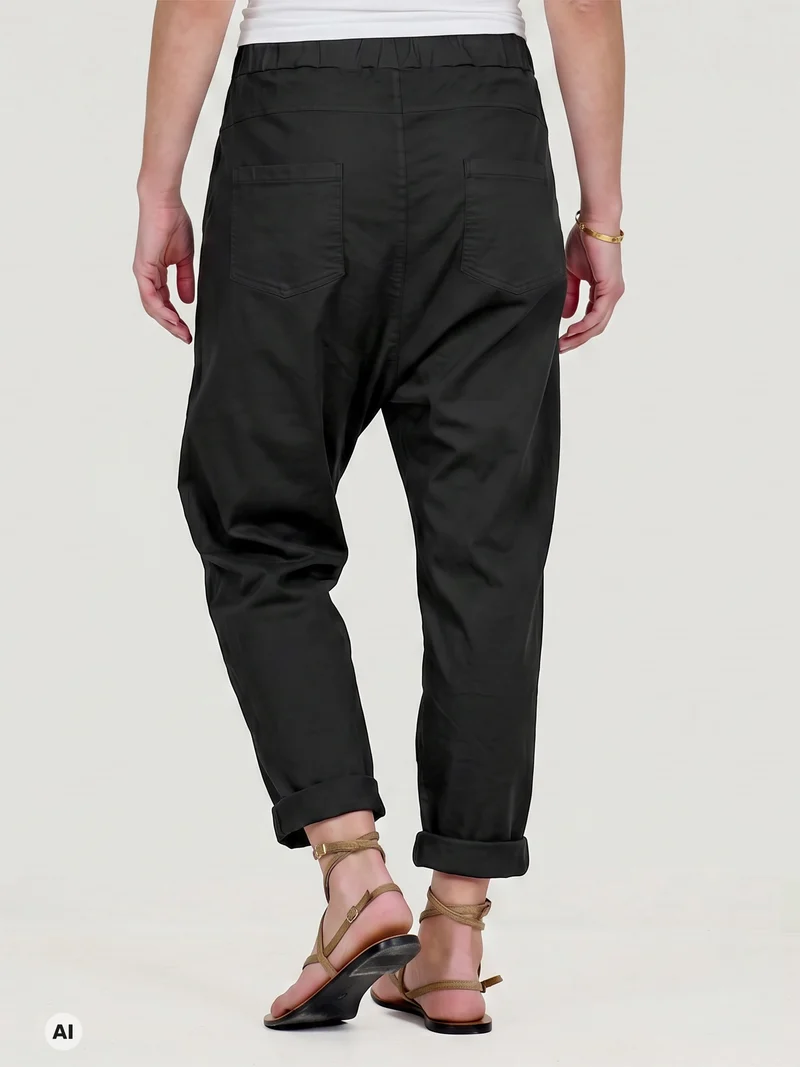 KITTY Baggyhose - Schwarz