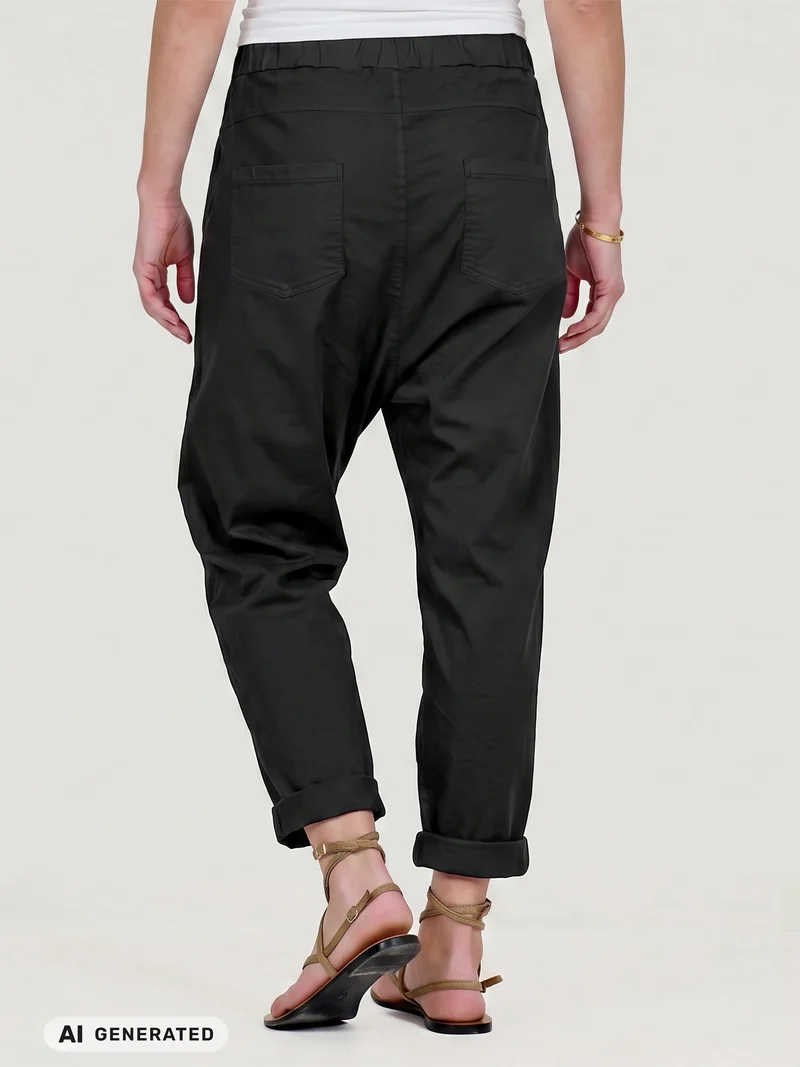 KITTY Baggyhose - Schwarz