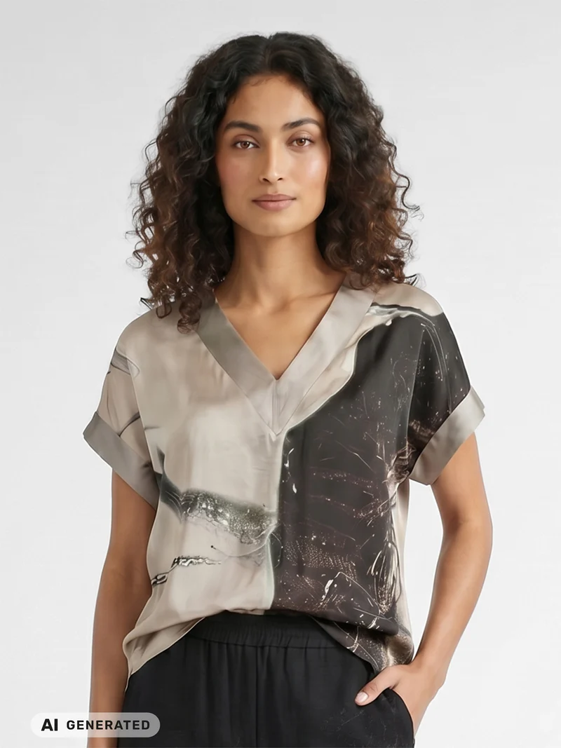 CILJE Bluse - Print