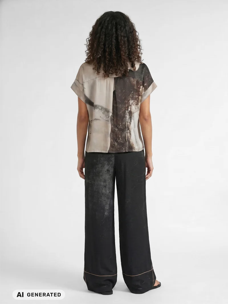 CILJE Bluse - Print