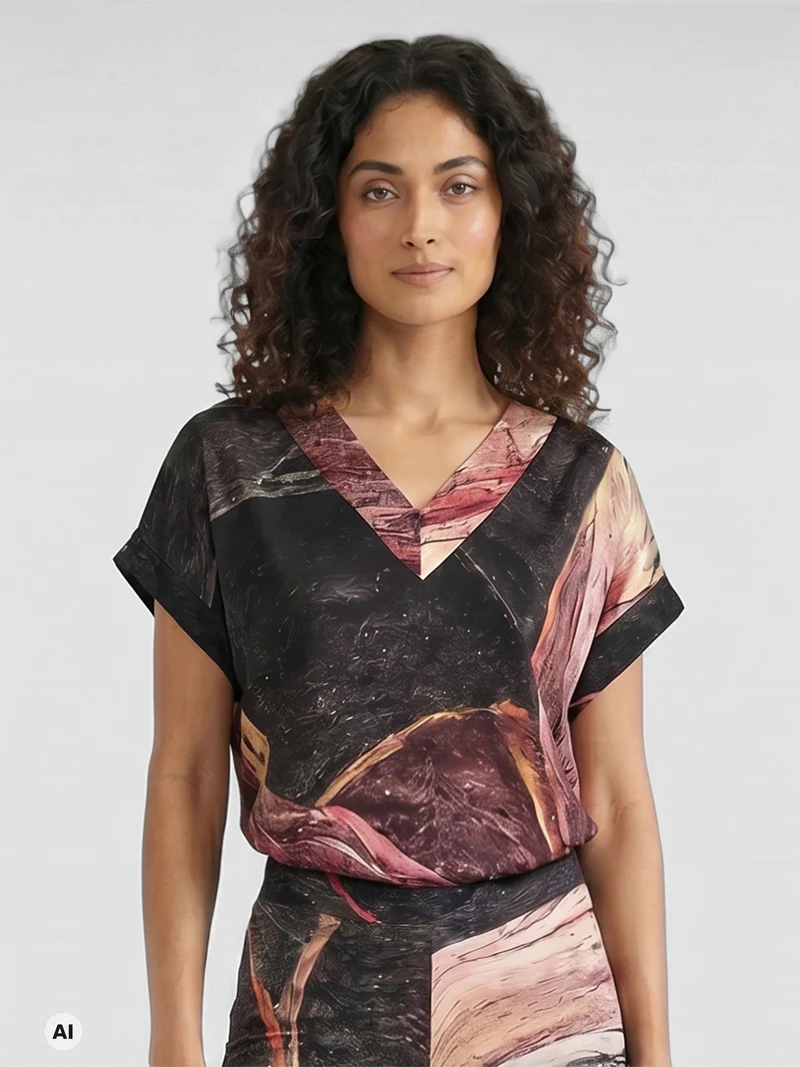 CILJE Bluse - Print