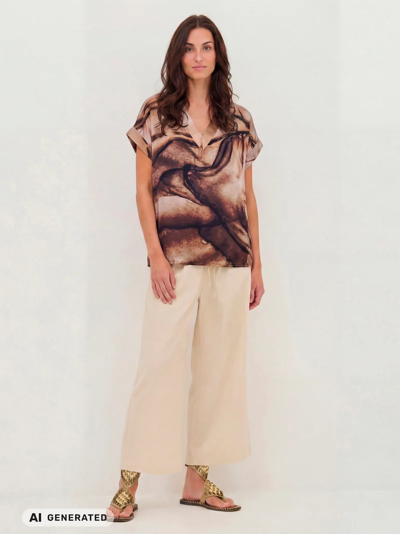 CILJE Bluse - Print