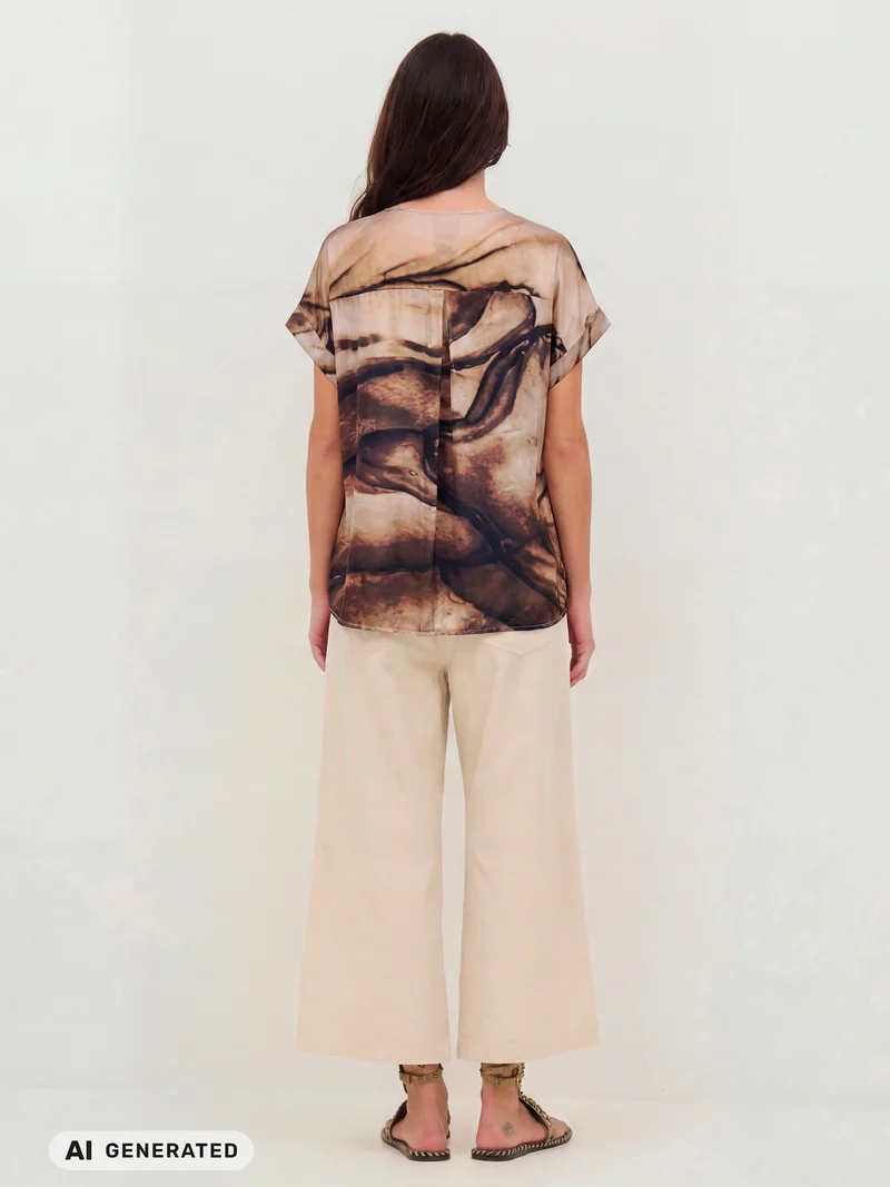 CILJE Bluse - Print