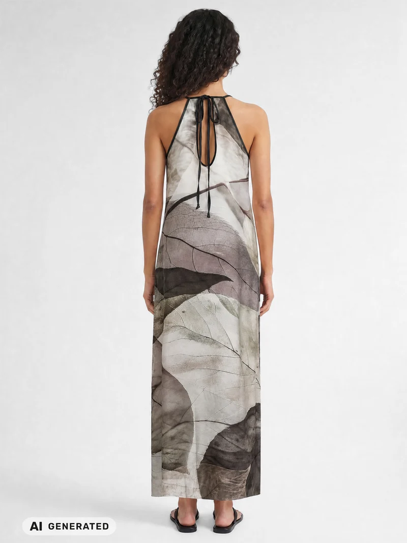 AIA Trägerkleid - Print