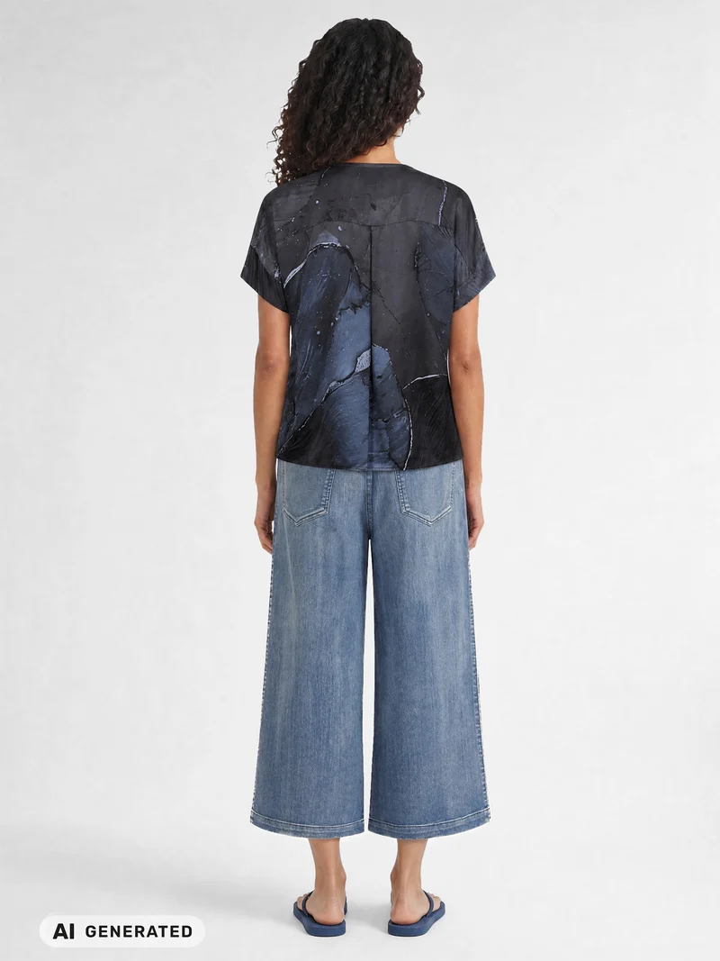 DEIMA Culotte Hose - Denim