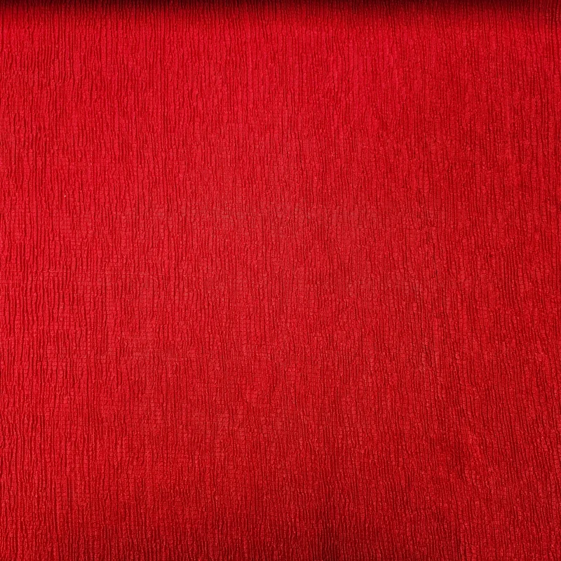 Krinkel Stoff uni rot